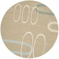 thumbnail image 4 of SAFAVIEH Soho Nimes Abstract Wool Area Rug, Beige, 3'6" x 5'6", 4 of 10