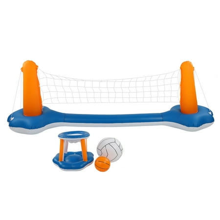 Inflatable Volleyball Set, Inflatable Basketball Set Basketball Hoop