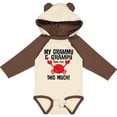 thumbnail image 3 of Inktastic My Grammy and Grampy Love Me Boys or Girls Long Sleeve Baby Bodysuit, 3 of 5