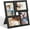Ink Black, variant on 4x6 Collage Picture Frames, Family Photo Display Set with Glass Front, Wall Hanging or Tabletop, Ink Black