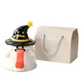 thumbnail image 1 of Ceramic Cups for Crafting Rabbit Tumbler Set Glass Top Mug Set with Words Cup Glass Set Your Cup With Witch Hat Cover Specter Cute Originality Tongue Out Mug Cute Specter Cup Present, 1 of 4