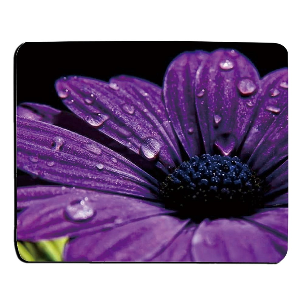 POPCreation Mouse Pad Purple Daisy Mouse pads Gaming Mouse Pad 9.84x7