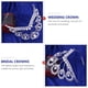 thumbnail image 3 of KAKOWELY 1 diadema de novia con corona de perlas para vestido de novia, decoración para el cabello en el escenario., 3 of 4