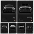 thumbnail image 2 of Póster fotográfico de coches alemanes pop Rs3, estético, de lujo, R8, C8, superdeportivo, GTR, SUV, lienzo impreso, arte de pared, decoración de la habitación del conductor del hogar, 2 of 5