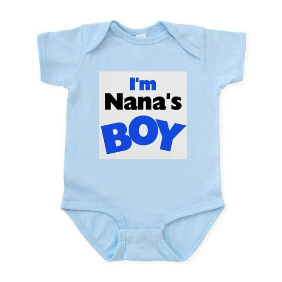 CafePress - I'm Nana's Boy Infant Creeper - Baby Light Bodysuit, Size Newborn - 24 Months