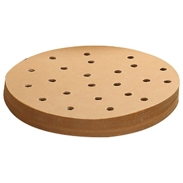 Xihbxyly Papel Antiadherente para Freidora, Diseño Sin Cera de Grado Alimenticio, Resistente Al Calor Hasta 230 °C, Fácil de Limpiar, Ideal para Freidoras, Moldes para Pasteles y Hornos, 100 Hojas, T