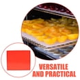 thumbnail image 2 of HINTRMENT Silicone Dehydrator Mats Silicone Red 1Pack, 2 of 7