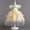 Yellow, variant on NAISIBABY Girls Princess Dress, Formal Pageant Dress Elegant Maxi Dress Bubble Sleeve Wedding Birthday Dress Purple 130