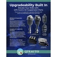 thumbnail image 3 of Pair of 2 Rear Bypass Sensor Air Ride Shock Absorber For 2000-2013 Chevrolet Suburban 2500, 3 of 5