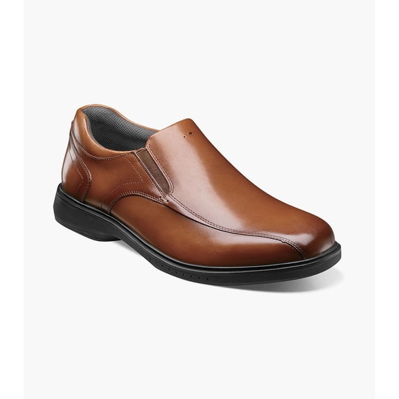 Nunn Bush KORE Pro Men's Bike Toe Slip On, Cognac, 12