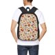 thumbnail image 4 of Fotbe Thanksgiving Food Mochila para Hombre y Mujer - Tela Oxford 600D Resistente - Mochila Impermeable de Gran Capacidad para Escuela, Viajes y Senderismo, 4 of 6