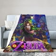 thumbnail image 2 of The Legend Of Zelda Blanket Fuzzy Plush Bed Blanket Cozy Fluffy Air Condition Quilt For Adults Kids, 2 of 6