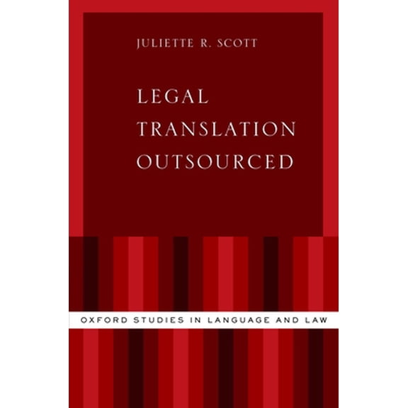 Pre-Owned Legal Translation Outsourced (Paperback) 0190900008 9780190900007