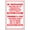 Warning Sign 1, variant on No Trespassing You Would Be Better Off Sandpapering A Lions Butt - 8"x12" Metal Poster, Humorous Security Decor for Home Bar Kitchen Coffee Man Cave Garage