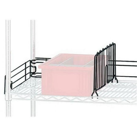 

Quantum Storage DIV12BK Wire Shelf Divider Black - 12 in.