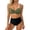C-Army Green302, variant on DHFJKG High Waist Bikini Set Women 2 Piece Swimsuits Twist Front Top And Swim Briefs Bottoms Solid Color Bathing Suit Soft Beachwear