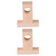 thumbnail image 5 of 2 soportes para barra de cortina, gancho portátil para colgar en el techo, práctico soporte de madera. diámetro del agujero 3cm, 5 of 9