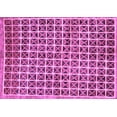 thumbnail image 1 of Ahgly Company Indoor Rectangle Oriental Purple Modern Area Rugs, 6' x 9', 1 of 4