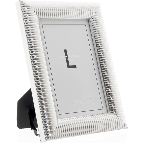 CRESTMORE Silver Ribbed 4x6 frame - 4x6