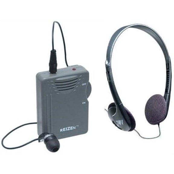 Elite Package: Reizen Loud Ear 120dB Gain Personal Amplifier