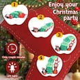 thumbnail image 5 of 6ft Lighted Christmas Decoration, Inflatable Bend Christmas Tree with Elf and Santa Claus, Outside Blow Up Yard Decorations w/ Built-in LED Light, 5 of 10