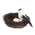 thumbnail image 4 of Creative Bedroom Decor Set with 5pcs Bird Eggs 1pcs Sparrow and 1pcs Nest Model Ornament, 4 of 8