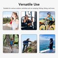 thumbnail image 3 of Multifunctional Utility Belt,Premium Nylon Waist Belt with Detachable Features, Camping Gear and Tools Organizer, Adjustable Length for Outdoor Activities, Multiple Pouches, 3 of 7