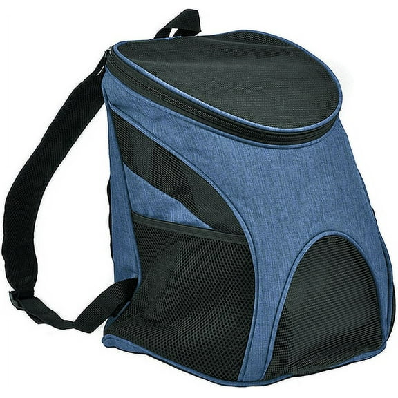 Dogline Pet Carrier Pack (Front Or Back) Blue S