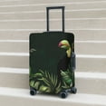 thumbnail image 6 of Vsdgher Palm Leaves And Exotic Birds Luggage Cover Suitcase Cover Protector Anti-scratch Suitcase cover Fits 18-32 Inch Luggage(No luggage included)-Small, 6 of 7