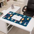 thumbnail image 3 of Long Mouse Pads for Desk,Dark Blue Mermaid Pattern Desk Mats on Top Of Desks, Desk Mouse Pad Extra Large with 3mm Non-Slip Base and Stitched Edge for Gaming,Office,Work,Home 31.5"x15.7", 3 of 6