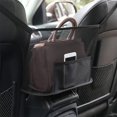 thumbnail image 2 of Bolsillo de malla para el asiento del automóvil, portamonedas de almacenamiento para el asiento delantero del conductor del automóvil, bolsa para el monedero del automóvil entre los asientos, TUNC Sencillez, 2 of 5