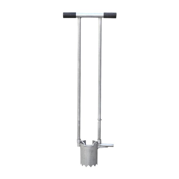 Sonda muestreadora de suelo, trasplantadora de plántulas, multifuncional para silvicultura y jardinería. 9 cm de diámetro