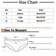thumbnail image 3 of HUPOM Cheeky Underwear For Women Girls Underwear High Waist Leisure Tie Seamless Waistband Purple M, 3 of 6