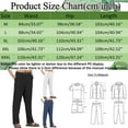 thumbnail image 3 of Men's Casual Pants Men Spring And Summer Casual All Solid Color Linen Fashion Trousers Loose Beach Pants White M, 3 of 7