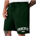 thumbnail image 1 of Mens Casual Shorts Lace-Up Elástico Cintura Bolsillo Ejercicio Fitness Hogar Pantalones de Media Longitud para Diario, 1 of 5