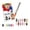 Nail Art Pens-6 Colors-A19, variant on NEW 6/12/24 Colors Nail Arts Markers Pens Set, Nail Art Markers, Nail Art Pens, Flexible tool for diverse nail decoration ideas 24 Colors