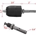 thumbnail image 4 of 13mm Keyless Keyless SDS Adapter Hammer Drill Drill Bit, 4 of 5