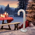 thumbnail image 6 of Inflatable Candy Cane Ornament Large PVC Material for Christmas Home Party Yard Indoor Outdoor, 6 of 9