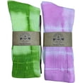 thumbnail image 7 of Yacht & Smith 6 Pairs of Womens Tie Dye Cotton Colorful Soft Crew Socks, Bright Colorful Boot Sock, Bulk, 7 of 7