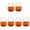 X Multicolor-2, variant on LHWEN 3pcs Halloween Pumpkin Bucket Candy Storage Buckets Portable Pumpkin Lamp Orange Premium Plastic Material Fine Workmanship Beautiful Color Strong Festival Atmosphere Pretty Party Decor Grea