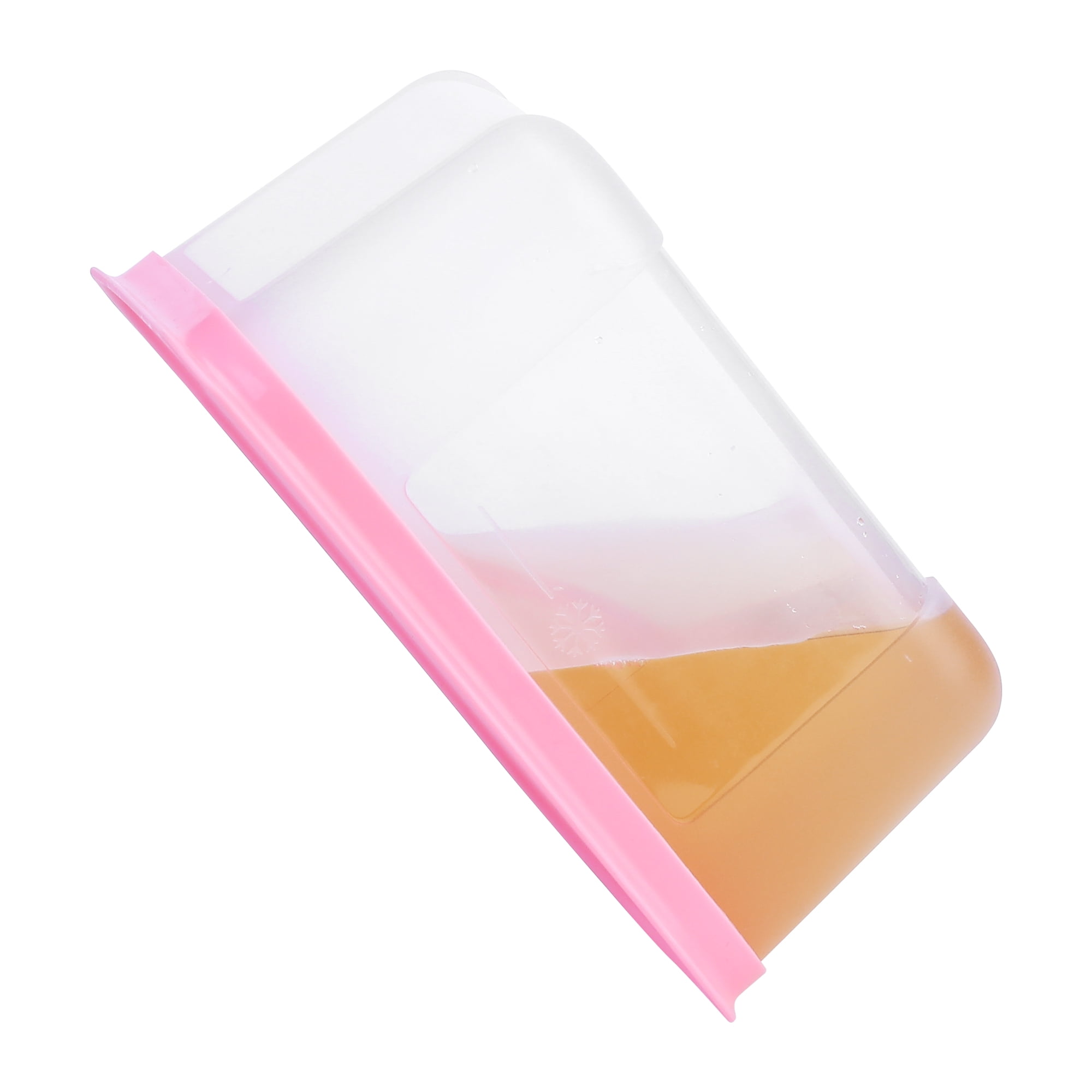 Unique Bargains Food Storage Containers Reusable Lunch Box 12 Packs Pink