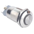 thumbnail image 2 of Interruptor de botón pulsador de prueba de agua con 12V 12 mm con 50 cm de potencia Auto- - (Color: ), 2 of 7