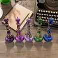 thumbnail image 1 of I Dream of Jeannie Bottle from Della Second Season Mirrored Purple Bottle!Pagoda Spirit Bottle Decoration, 1 of 3