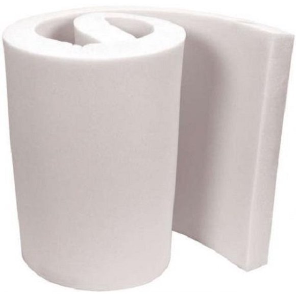 FoamTouch Upholstery Foam Cushion High Density, 4" H X 24" W X 72" L, Made In USA