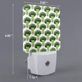 thumbnail image 2 of Uemuo Cute Broccoli Night Light, Night Lights Plug into Wall, Dusk to Dawn Sensor Warm White Led Night Light 0.5W-US, 2 of 9