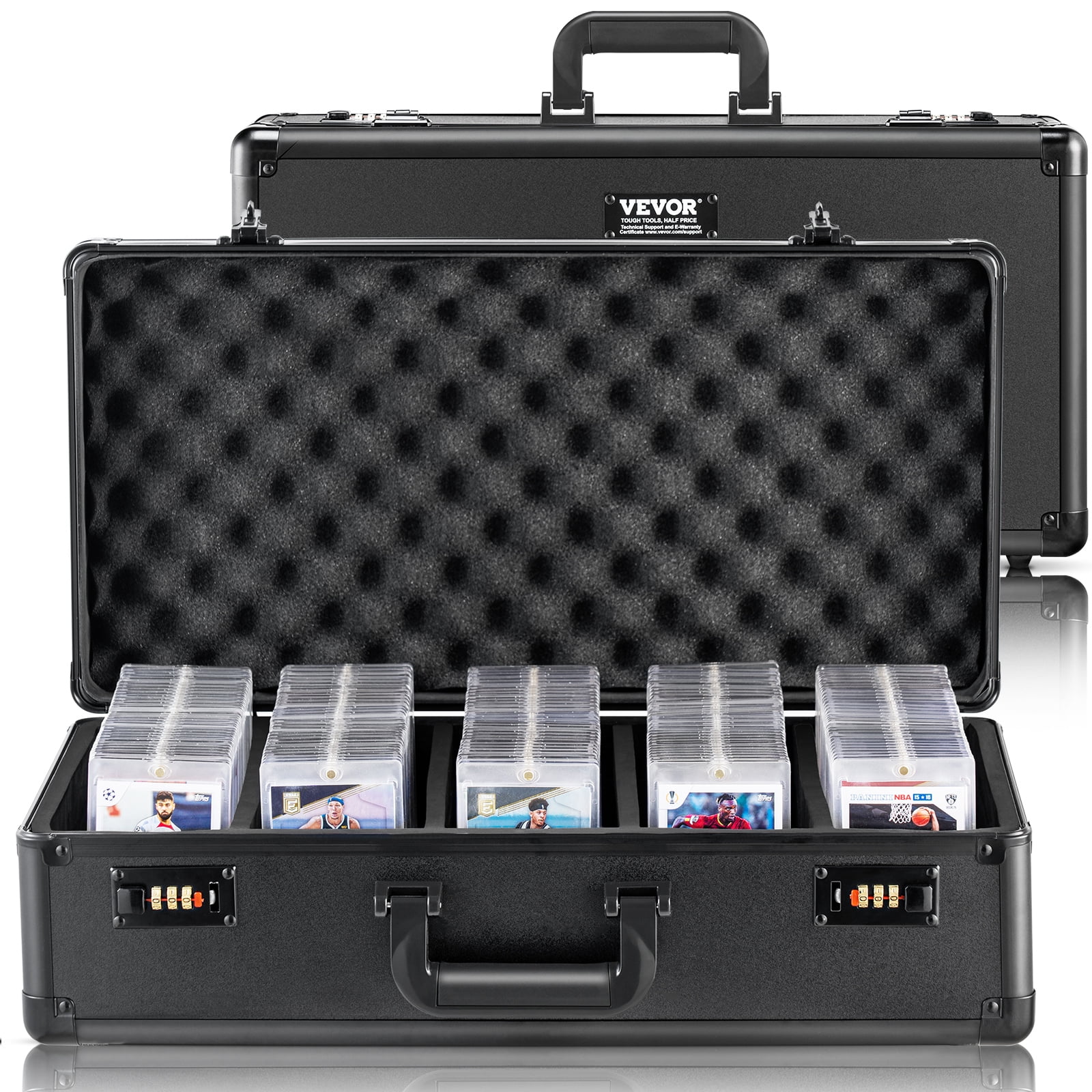 ファイヤーLv.42 PSA ギフトボックス VEVOR 162 PSA Graded Card Storage Box 5 Slots Sports Card Holder