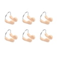 thumbnail image 2 of Professional Swimming Nose Clip 6-Pack, Comfortable Soft Silicone Waterproof Nose Plugs for Swim Training & Water Sports, 2 of 7