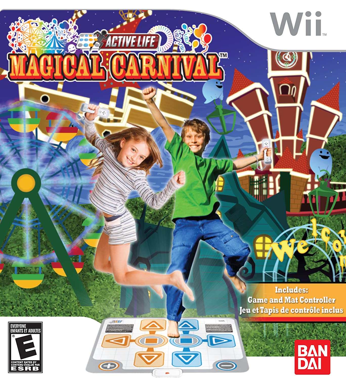 Active Life Magical Carnival With Mat Nintendo Wii Compatible With Nintendo Wii 10 And Earlier Nbsp By Visit The Bandai Namco Entertainment Store Walmart Com Walmart Com