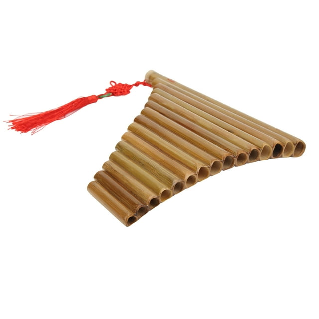 Flauta de Pan, 15 tubos, llave G, instrumento Musical tradicional chino, flauta de Pan, instrumento de viento de madera, mano derecha