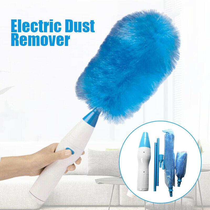 US 360° Rotating Electric Dust Remover Cleaner Dust Wand Electric